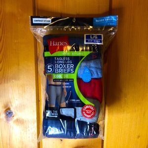 Hanes Tagless Boxer Briefs